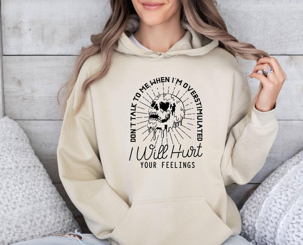 Overstimulated Hoodie - lismoreboutique - Hoodie - Anxiety_Top