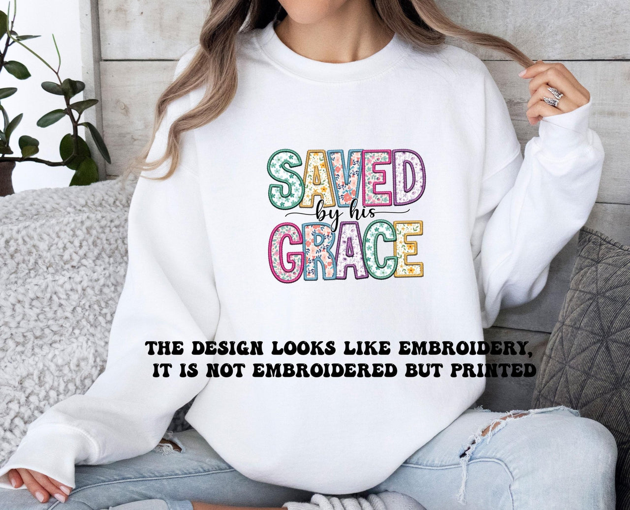 Jesus Sweatshirt - lismoreboutique - Sweatshirt - Bible_Verse_Sweater