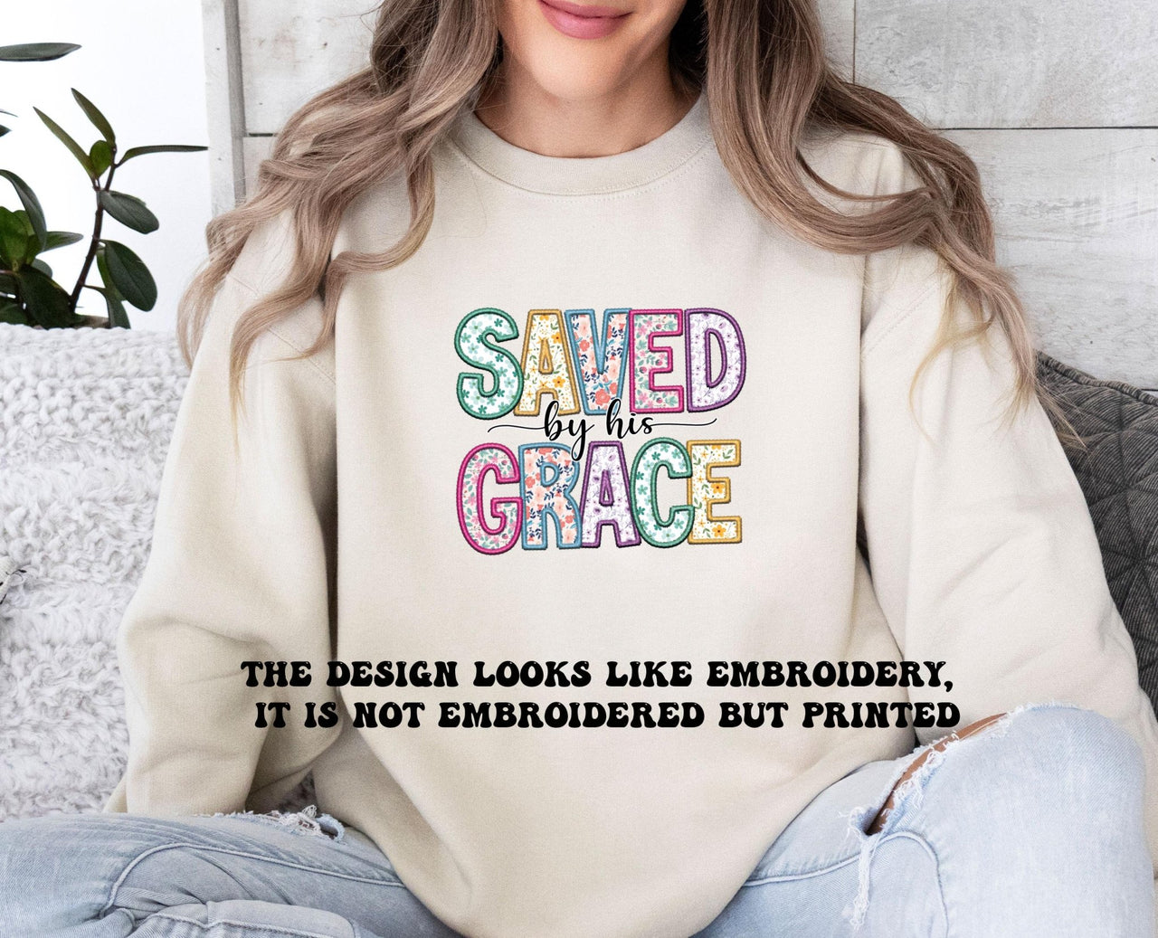 Jesus Sweatshirt - lismoreboutique - Sweatshirt - Bible_Verse_Sweater