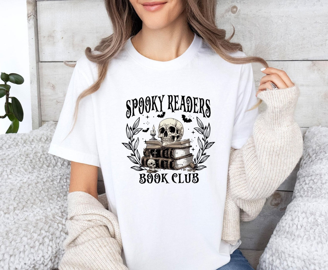 Spooky Readers Shirt - lismoreboutique - Unisex T-Shirt - Book_Club_Shirt