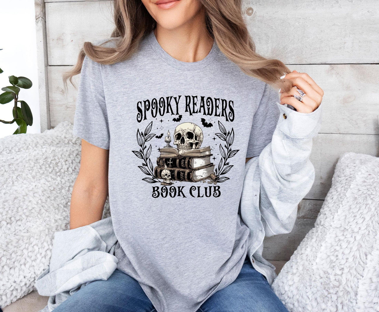 Spooky Readers Shirt - lismoreboutique - Unisex T-Shirt - Book_Club_Shirt