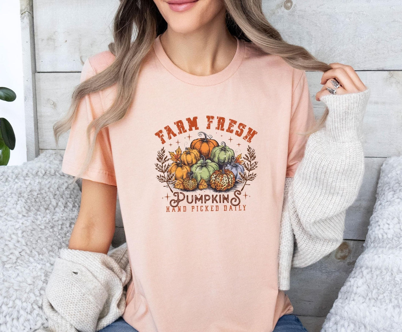 Pumpkin Patch Shirt - lismoreboutique - Unisex T-Shirt - Cute_Fall_Tshirt