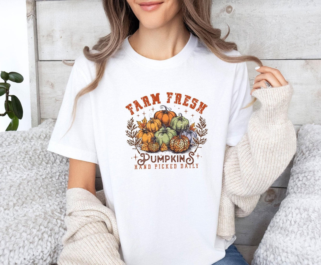 Pumpkin Patch Shirt - lismoreboutique - Unisex T-Shirt - Cute_Fall_Tshirt