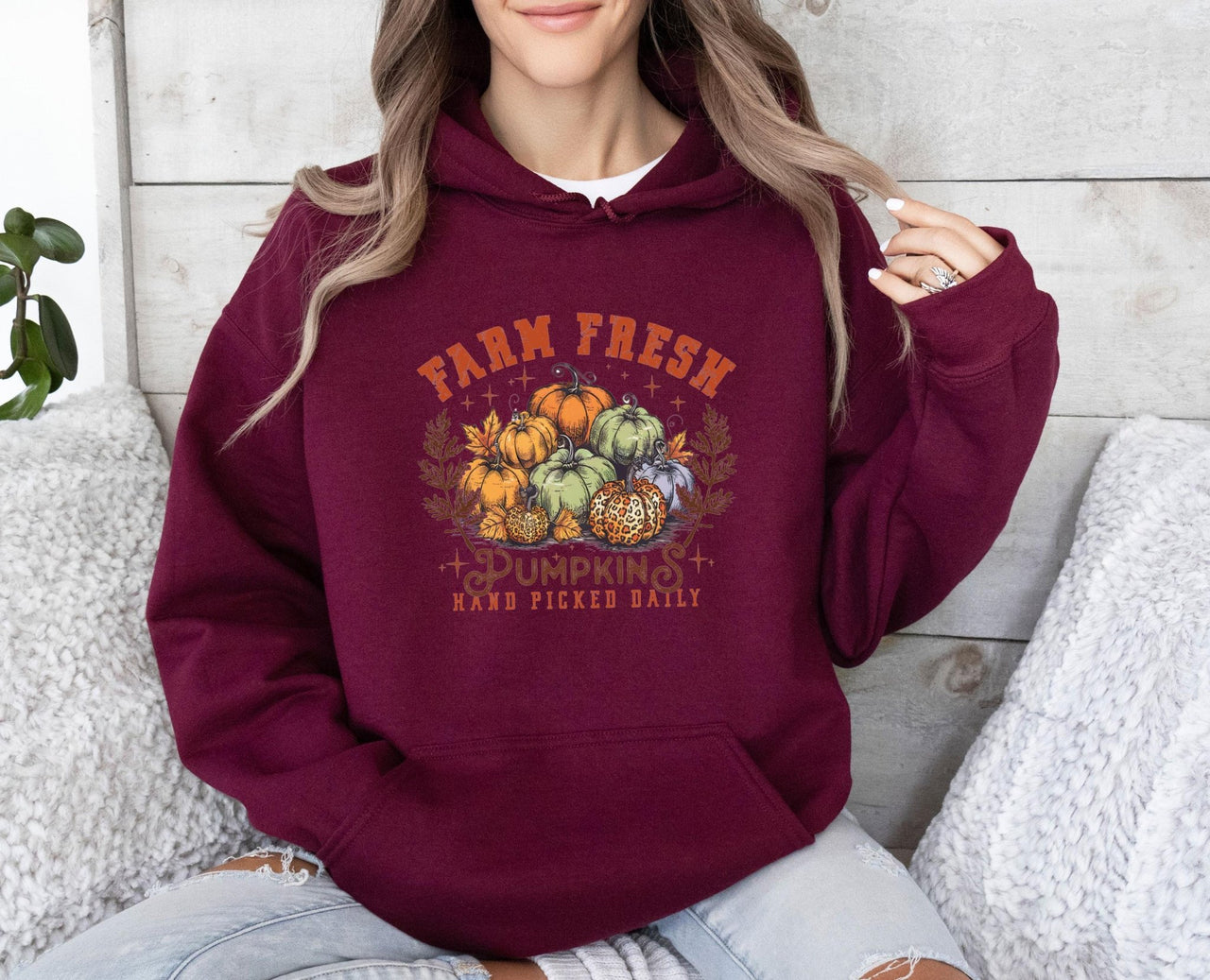 Pumpkin Patch Hoodie - lismoreboutique - Hoodie - cute_fall_gift