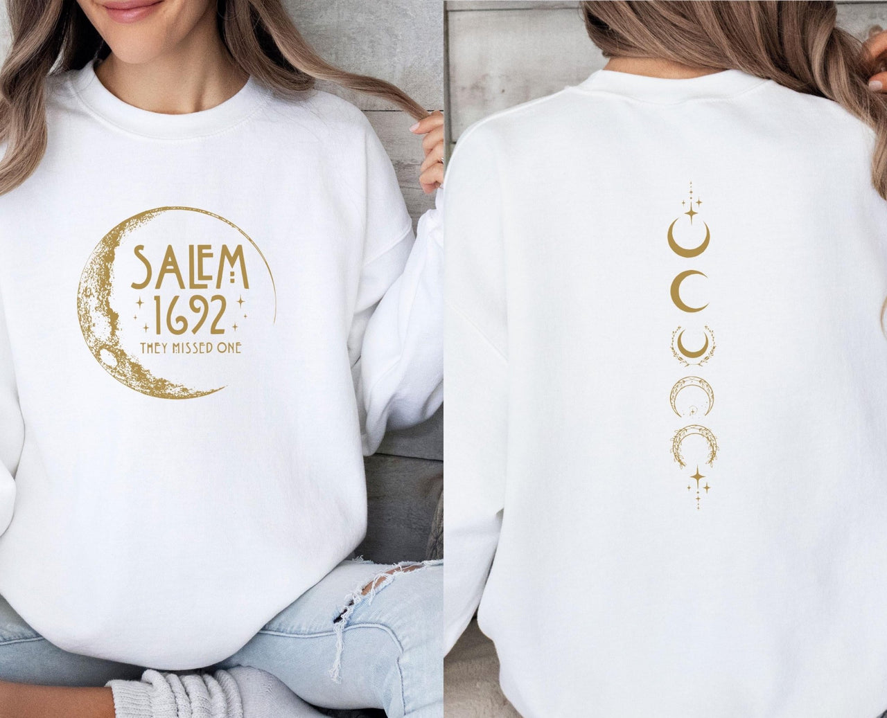 Salem Sweatshirt - lismoreboutique - Sweatshirt - 1692_They_Missed_One