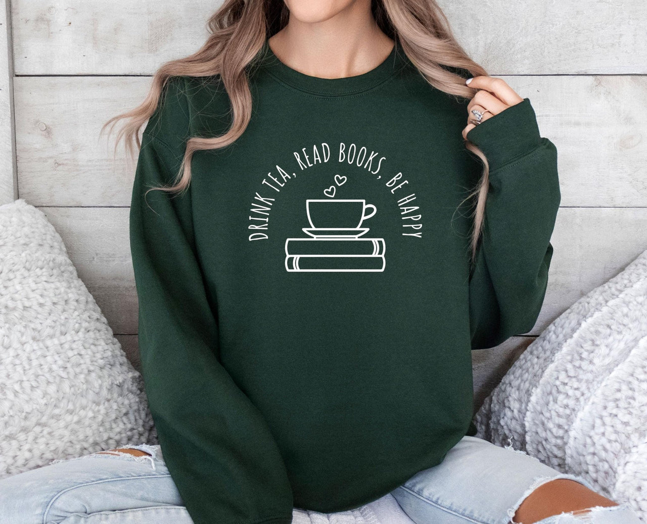 Bookish Sweatshirt - lismoreboutique - Sweatshirt - Book_Lovers_Gift