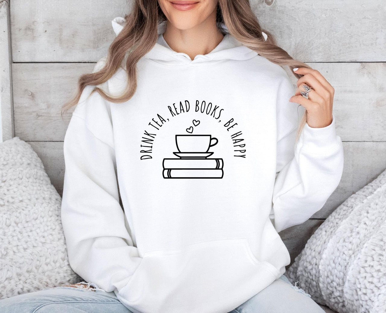 Book Hoodie - lismoreboutique - Hoodie - Book_Gifts