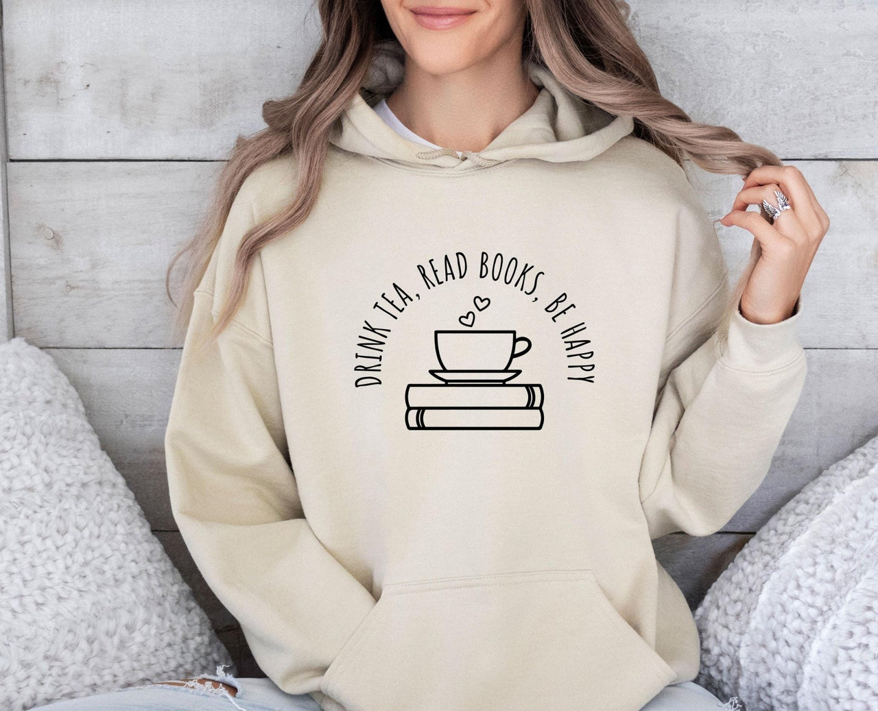 Book Hoodie - lismoreboutique - Hoodie - Book_Gifts