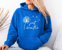 Thumbnail for Just Breathe Hoodie - Lismore Boutique - Hoodie - cute_yoga_gifts