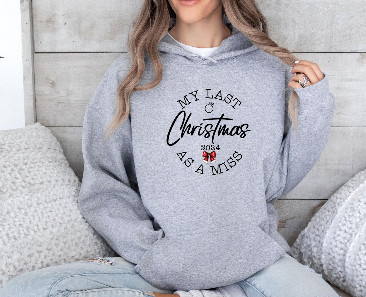 Last Christmas Hoodie - lismoreboutique - Hoodie - christmas_engaged