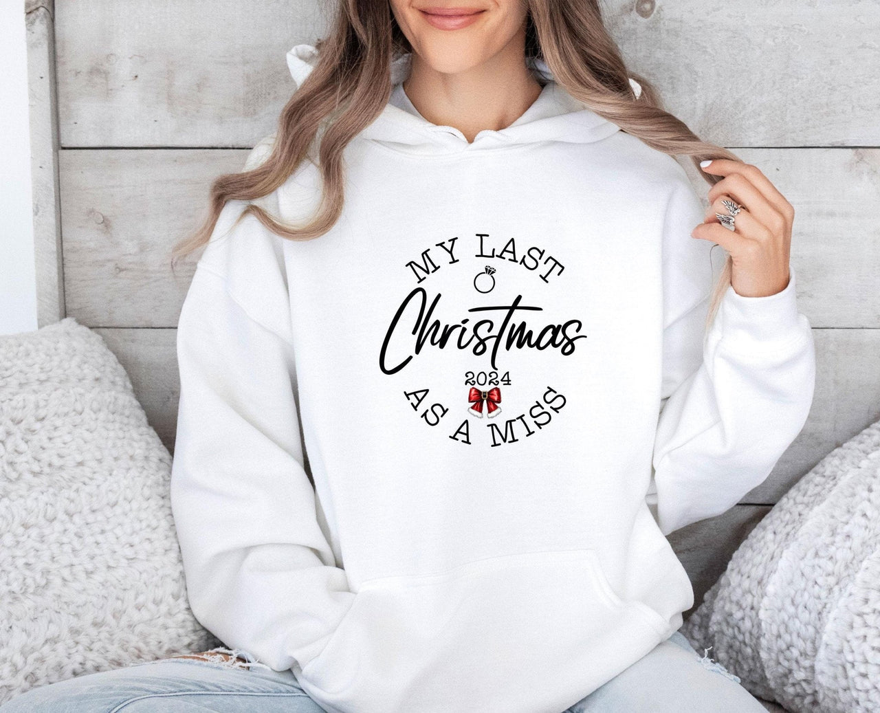 Last Christmas Hoodie - lismoreboutique - Hoodie - christmas_engaged