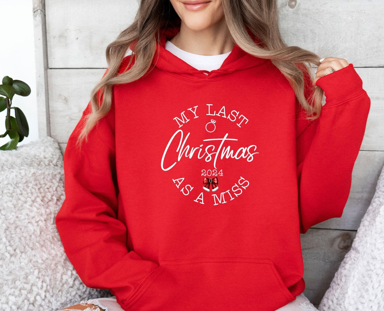 Last Christmas Hoodie - lismoreboutique - Hoodie - christmas_engaged