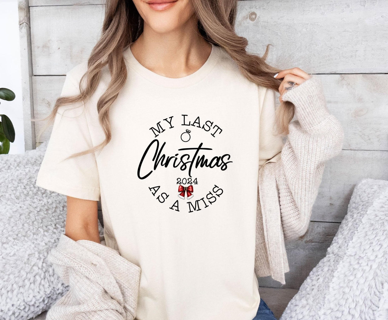 Last Christmas Shirt - lismoreboutique - Unisex T-Shirt - bride_christmas