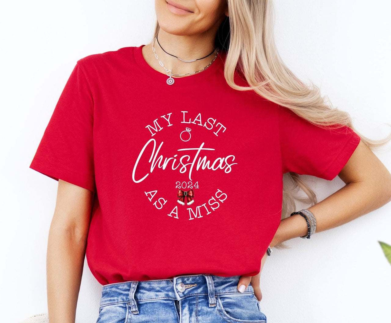 Last Christmas Shirt - lismoreboutique - Unisex T-Shirt - bride_christmas