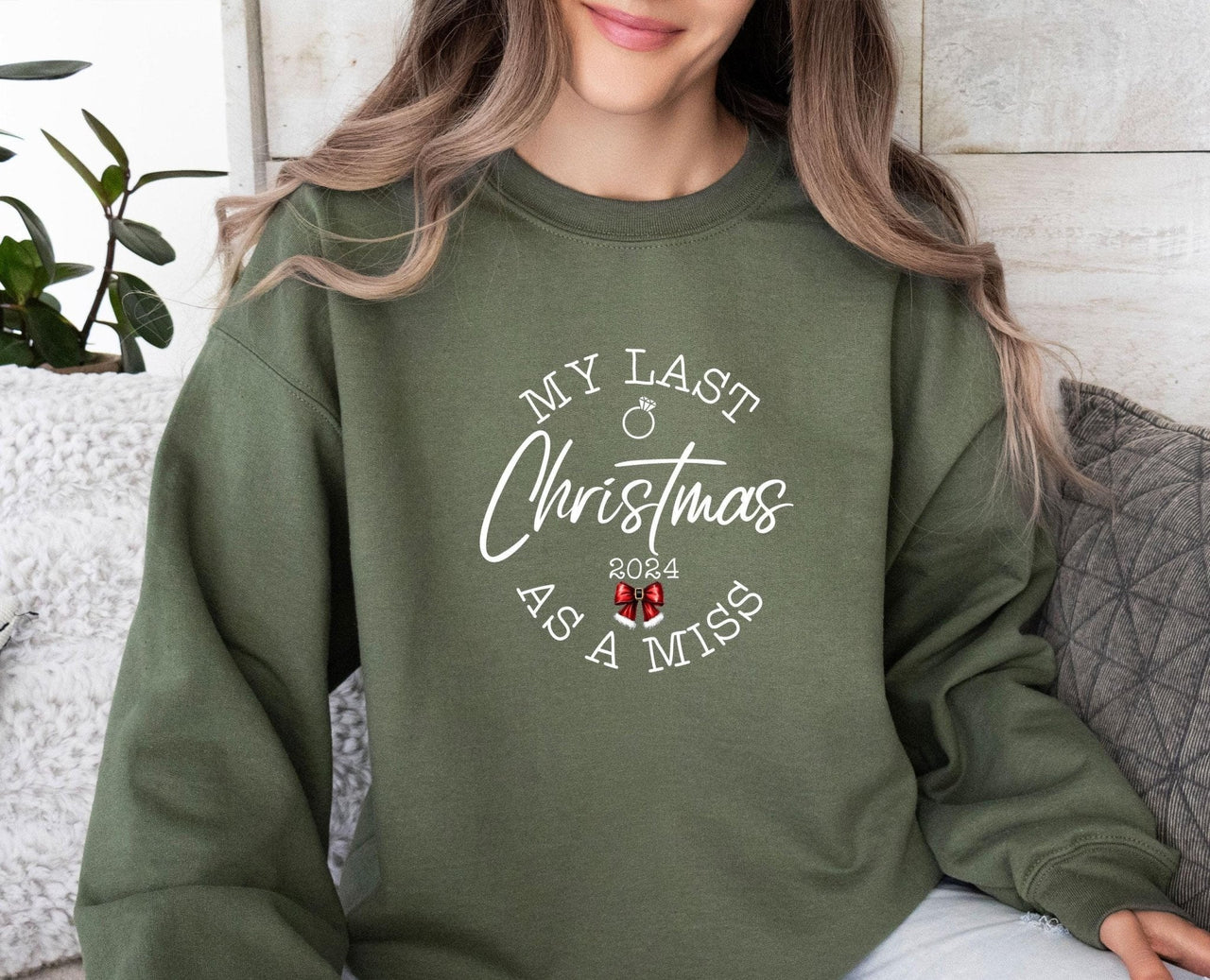 Last Christmas Sweatshirt - Lismore Boutique - Sweatshirt - bride_to_be_sweater