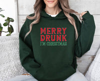 Thumbnail for Merry and Drunk Hoodie - lismoreboutique - Hoodie - christmas_eve_gift