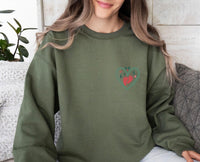 Thumbnail for Merry and Pregnant Sweatshirt - Lismore Boutique - Sweatshirt - Baby_Announcement