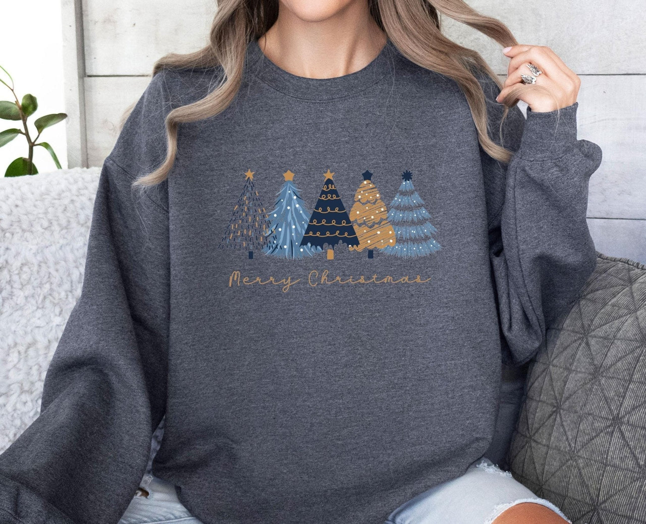 Merry Christmas Sweatshirt - Lismore Boutique - Sweatshirt - christmas_eve_gift