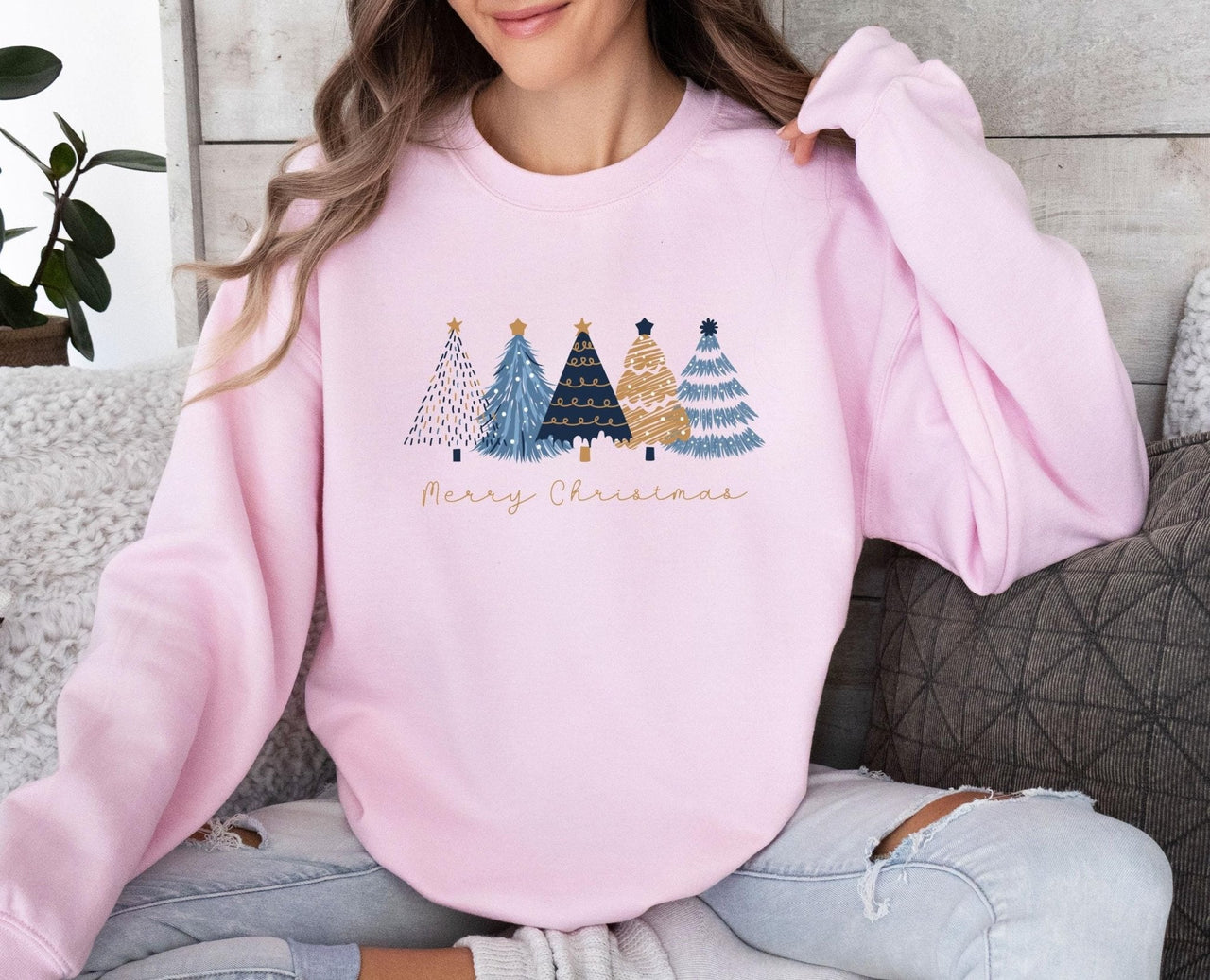 Merry Christmas Sweatshirt - Lismore Boutique - Sweatshirt - christmas_eve_gift