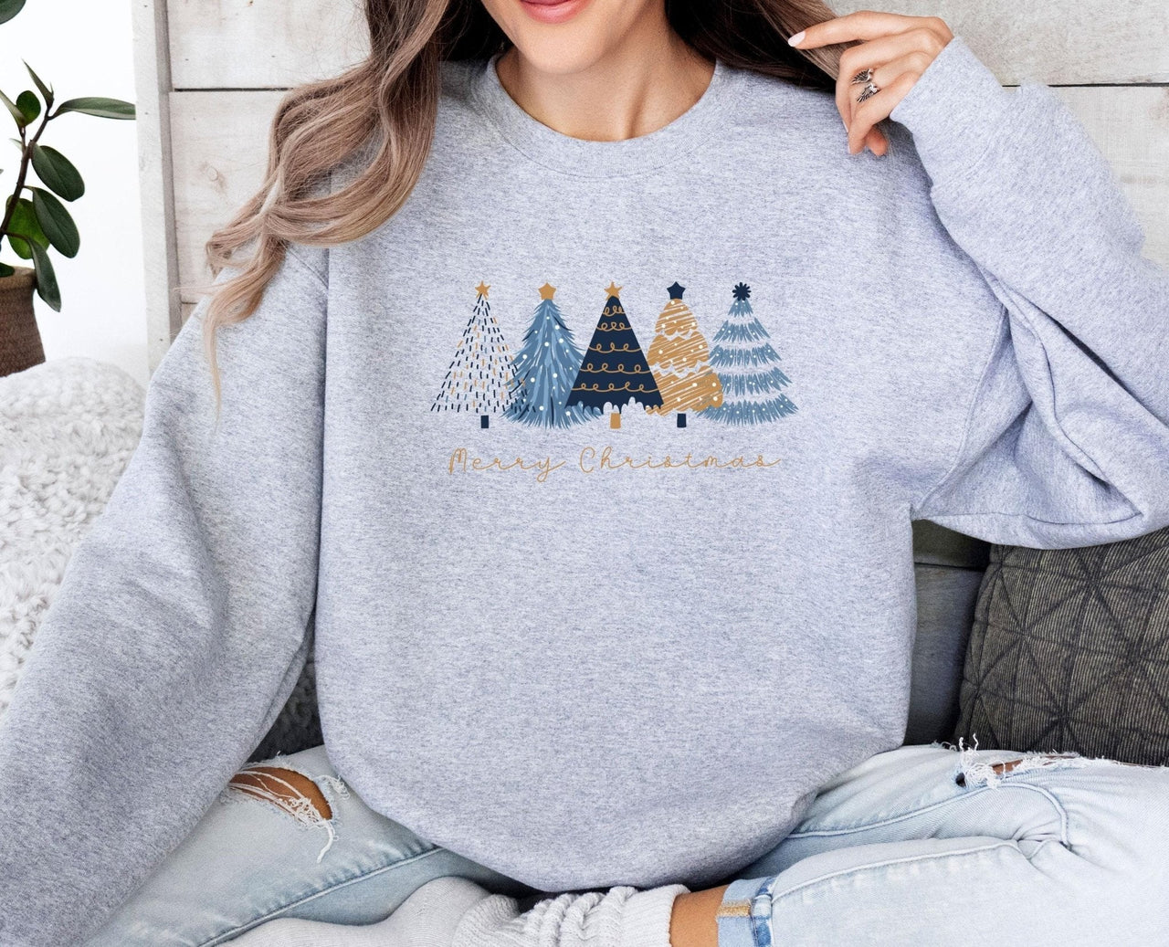 Merry Christmas Sweatshirt - Lismore Boutique - Sweatshirt - christmas_eve_gift