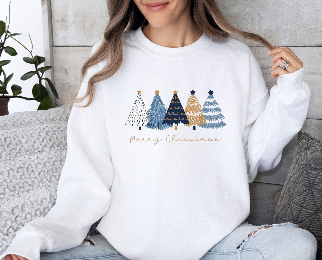 Merry Christmas Sweatshirt - Lismore Boutique - Sweatshirt - christmas_eve_gift