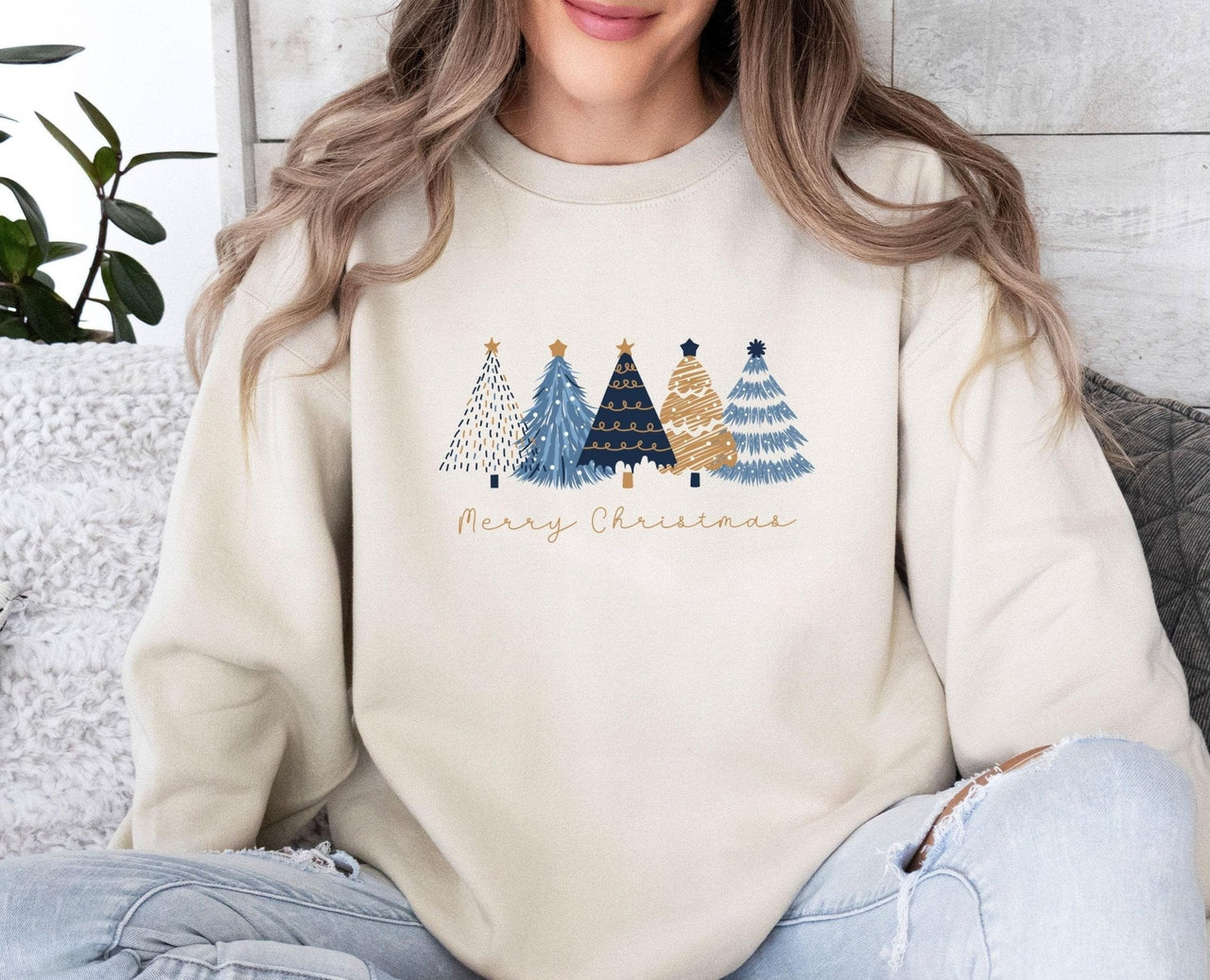 Merry Christmas Sweatshirt - Lismore Boutique - Sweatshirt - christmas_eve_gift