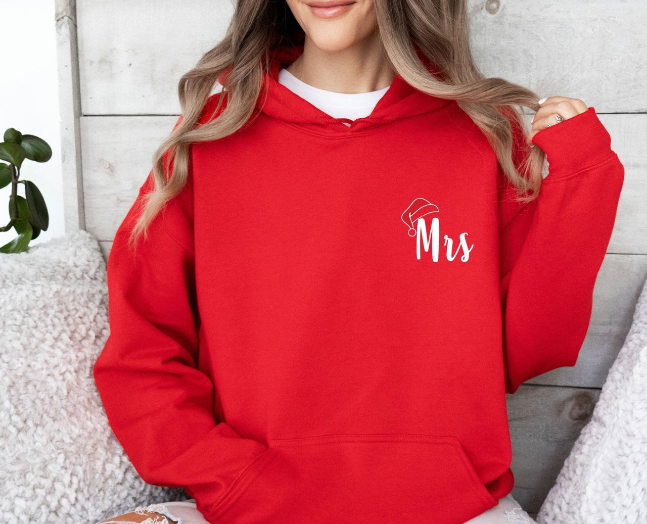 Mr and Mrs Christmas Hoodie - lismoreboutique - Hoodie - christmas_holiday