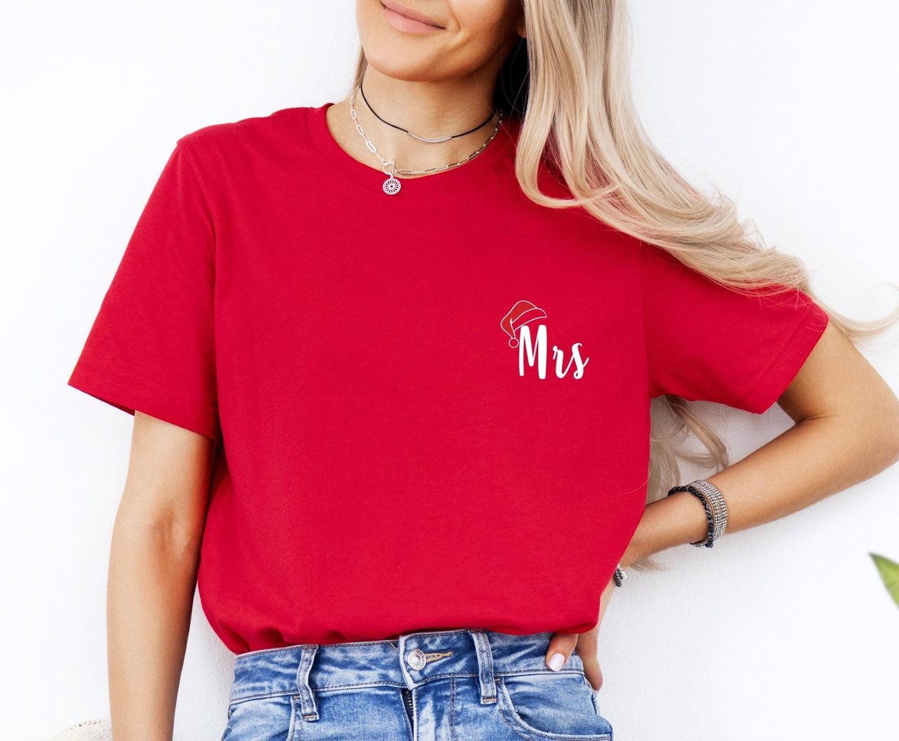 Mr and Mrs Christmas Shirt - lismoreboutique - Unisex T-Shirt - christmas_party