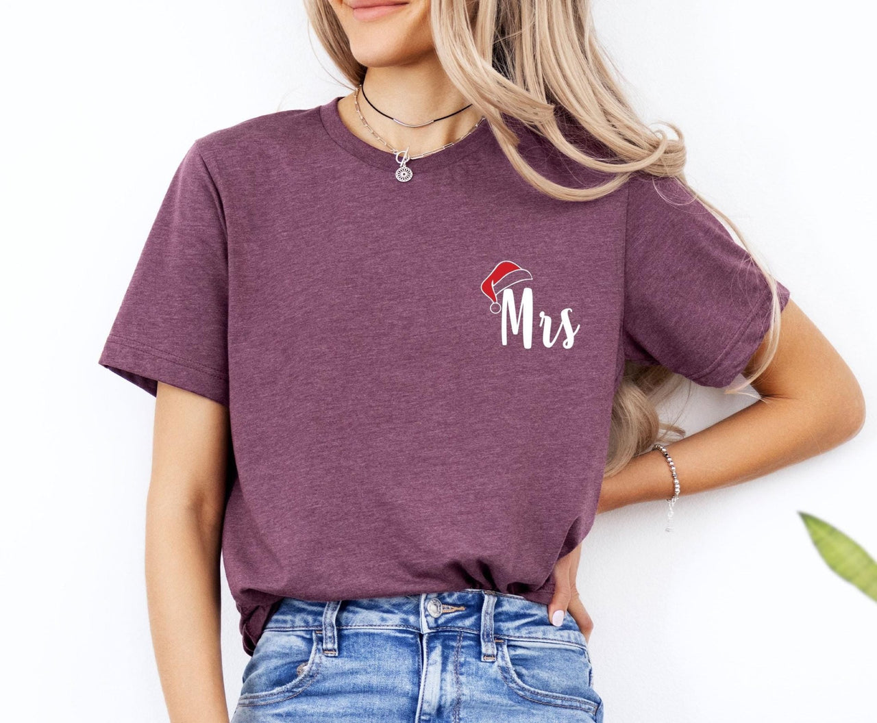 Mr and Mrs Christmas Shirt - lismoreboutique - Unisex T-Shirt - christmas_party