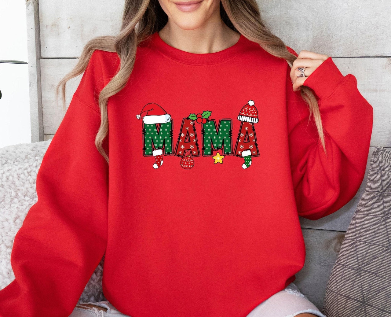 Mum Christmas Sweatshirt - Lismore Boutique - Sweatshirt - christmas_dad_jumper