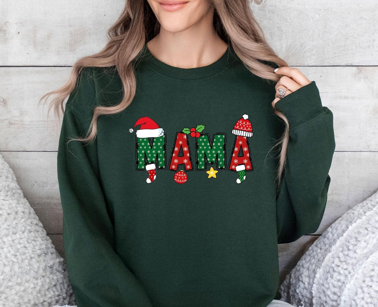 Mum Christmas Sweatshirt - Lismore Boutique - Sweatshirt - christmas_dad_jumper