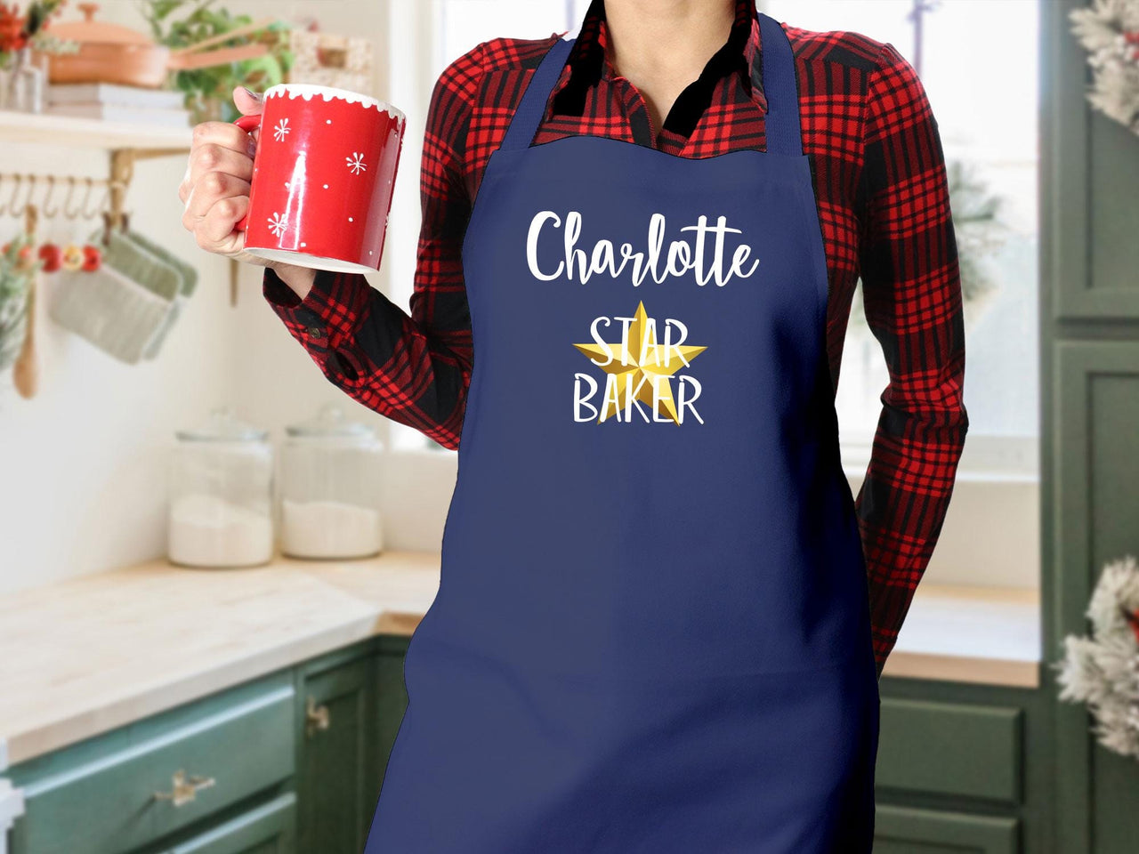 Name Star Baker Apron - Lismore Boutique - Cotton_Apron