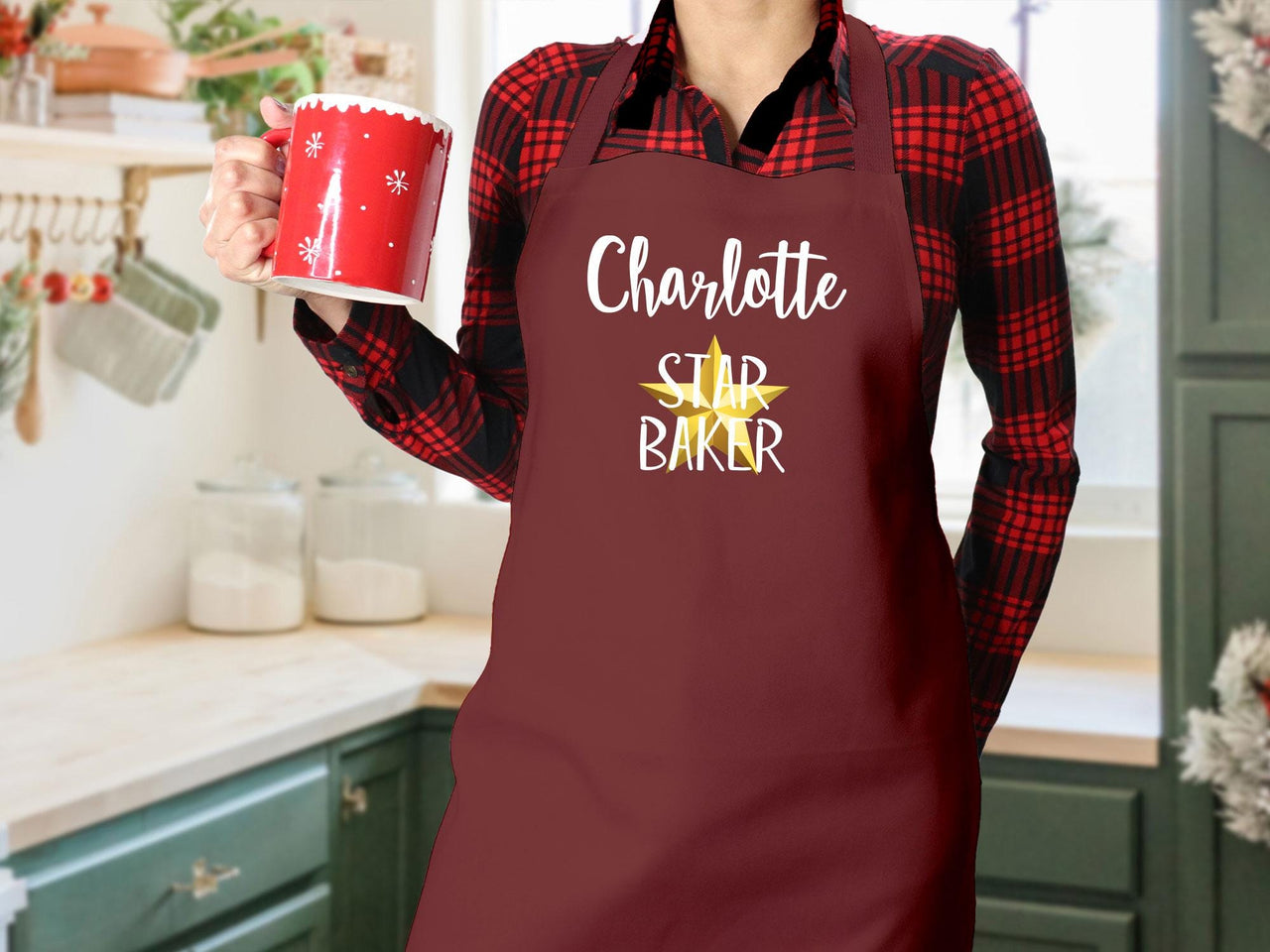 Name Star Baker Apron - Lismore Boutique - Cotton_Apron