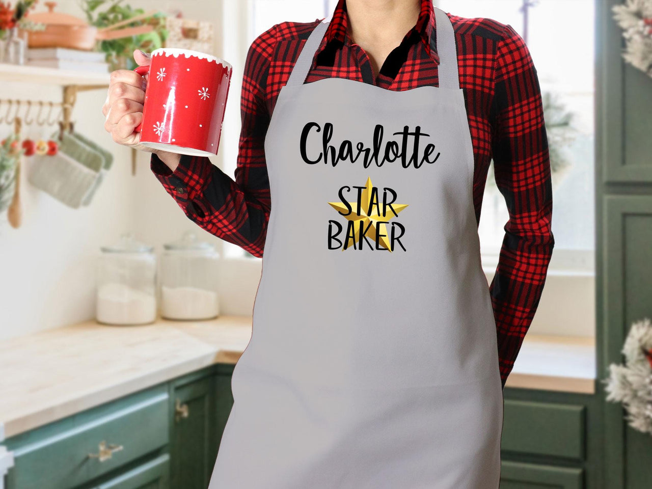 Name Star Baker Apron - Lismore Boutique - Cotton_Apron