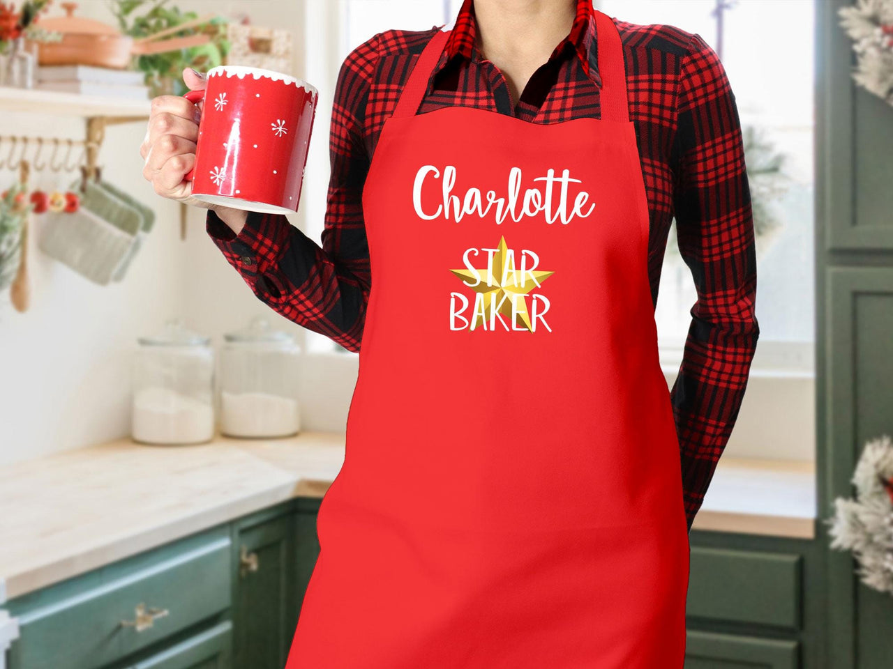 Name Star Baker Apron - Lismore Boutique - Cotton_Apron