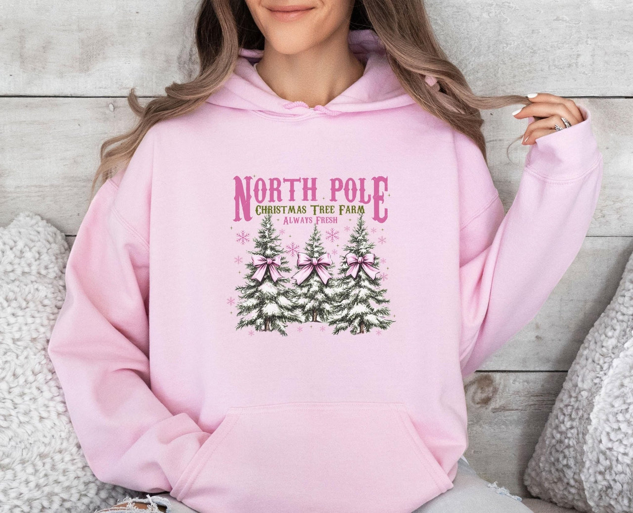 North Pole Hoodie - lismoreboutique - Hoodie - Christmas_Eve_Gift