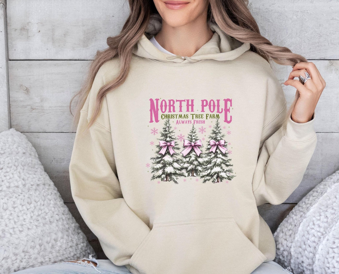 North Pole Hoodie - lismoreboutique - Hoodie - Christmas_Eve_Gift