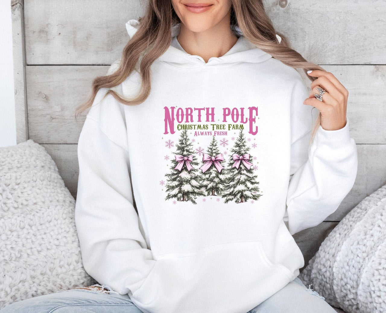 North Pole Hoodie - lismoreboutique - Hoodie - Christmas_Eve_Gift