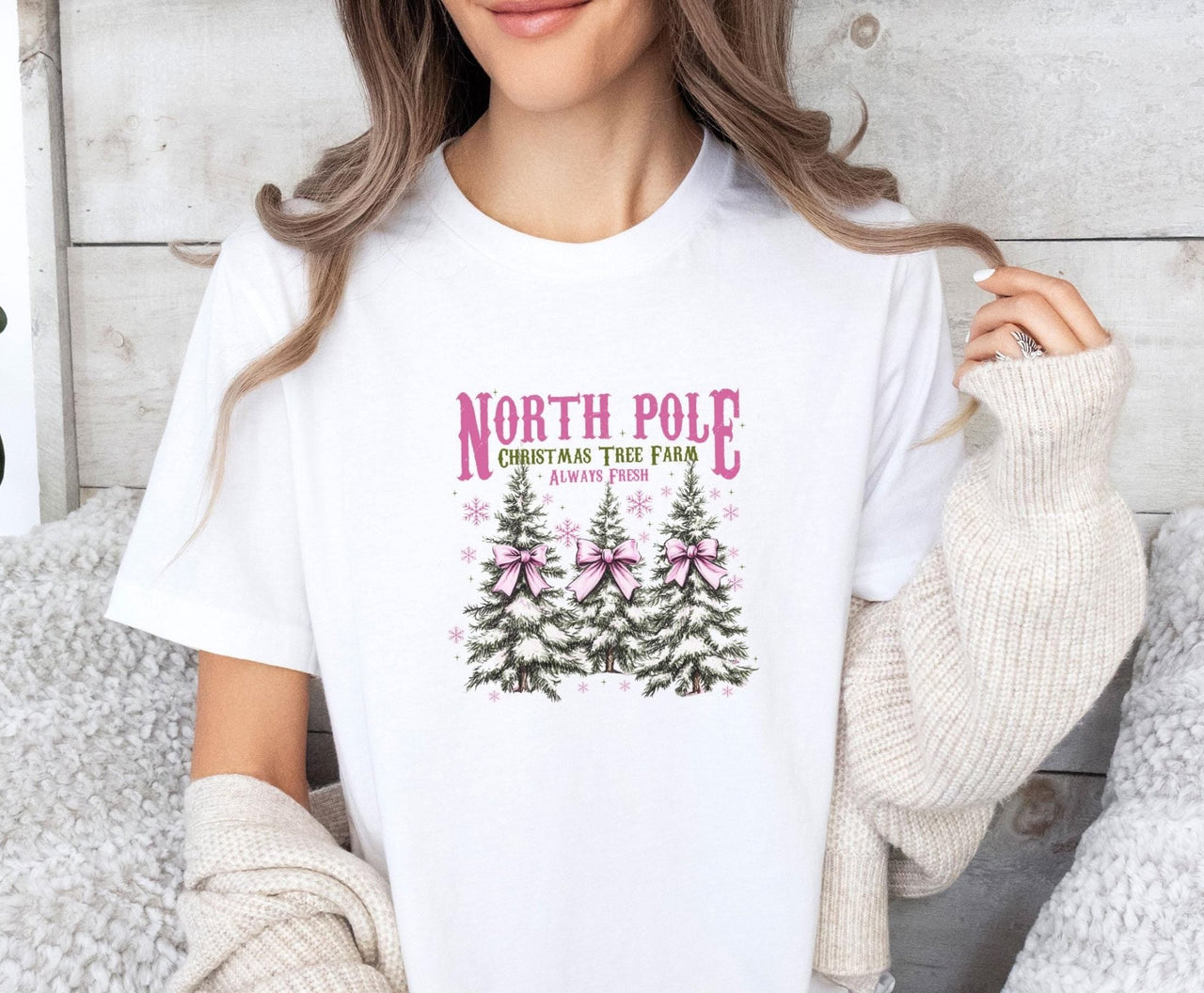 North Pole Shirt - lismoreboutique - Unisex T-Shirt - Christmas_Eve_Gift