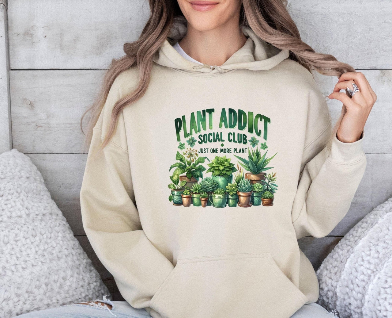 Plant Addict Hoodie - lismoreboutique - Hoodie - botanical_hoodie