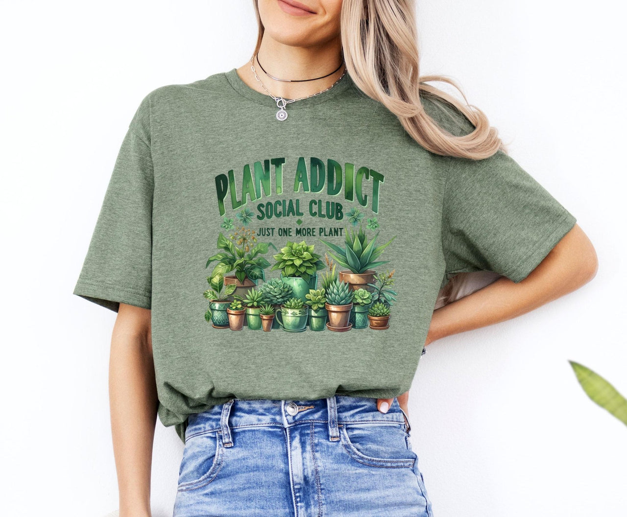 Plant Addict Shirt - lismoreboutique - Unisex T-Shirt - botanical_t_shirt