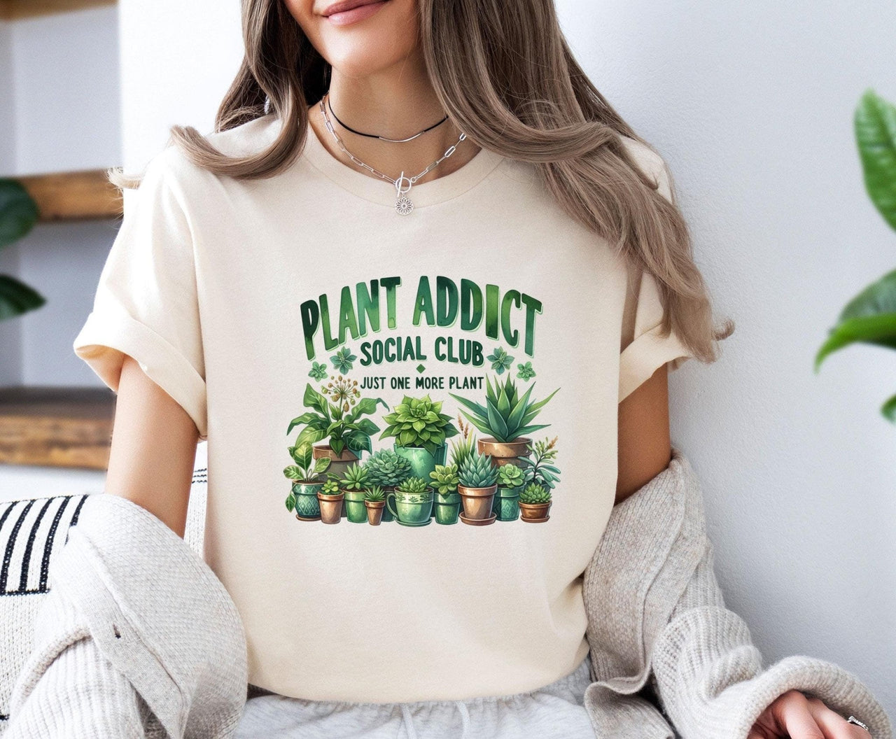 Plant Addict Shirt - lismoreboutique - Unisex T-Shirt - botanical_t_shirt