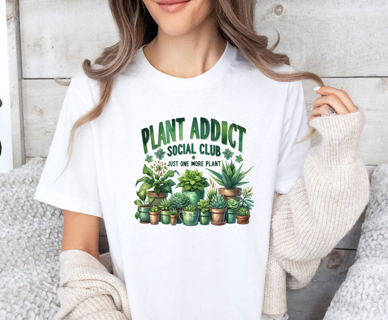 Plant Addict Shirt - lismoreboutique - Unisex T-Shirt - botanical_t_shirt