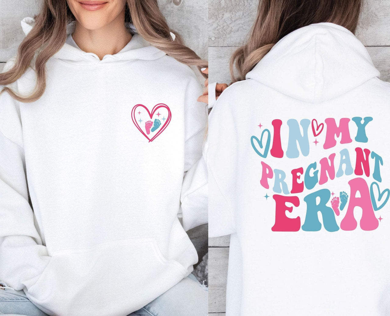 Pregnant Era Hoodie - Lismore Boutique - Hoodie - Babby_Announcement