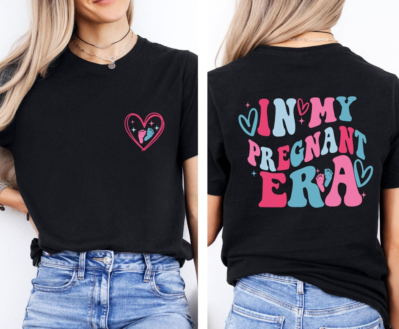 Pregnant Era Shirt - lismoreboutique - Unisex T-Shirt - Baby_Announcement