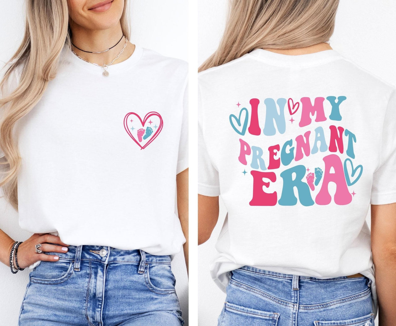 Pregnant Era Shirt - lismoreboutique - Unisex T-Shirt - Baby_Announcement