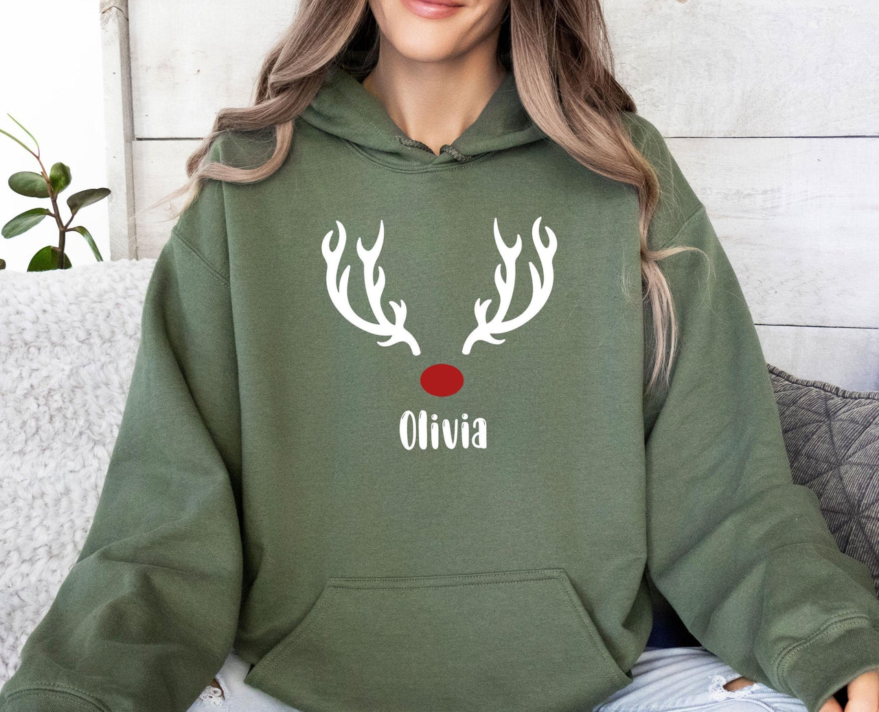 Reindeer Hoodie - lismoreboutique - Hoodie - Christmas_Hoodie