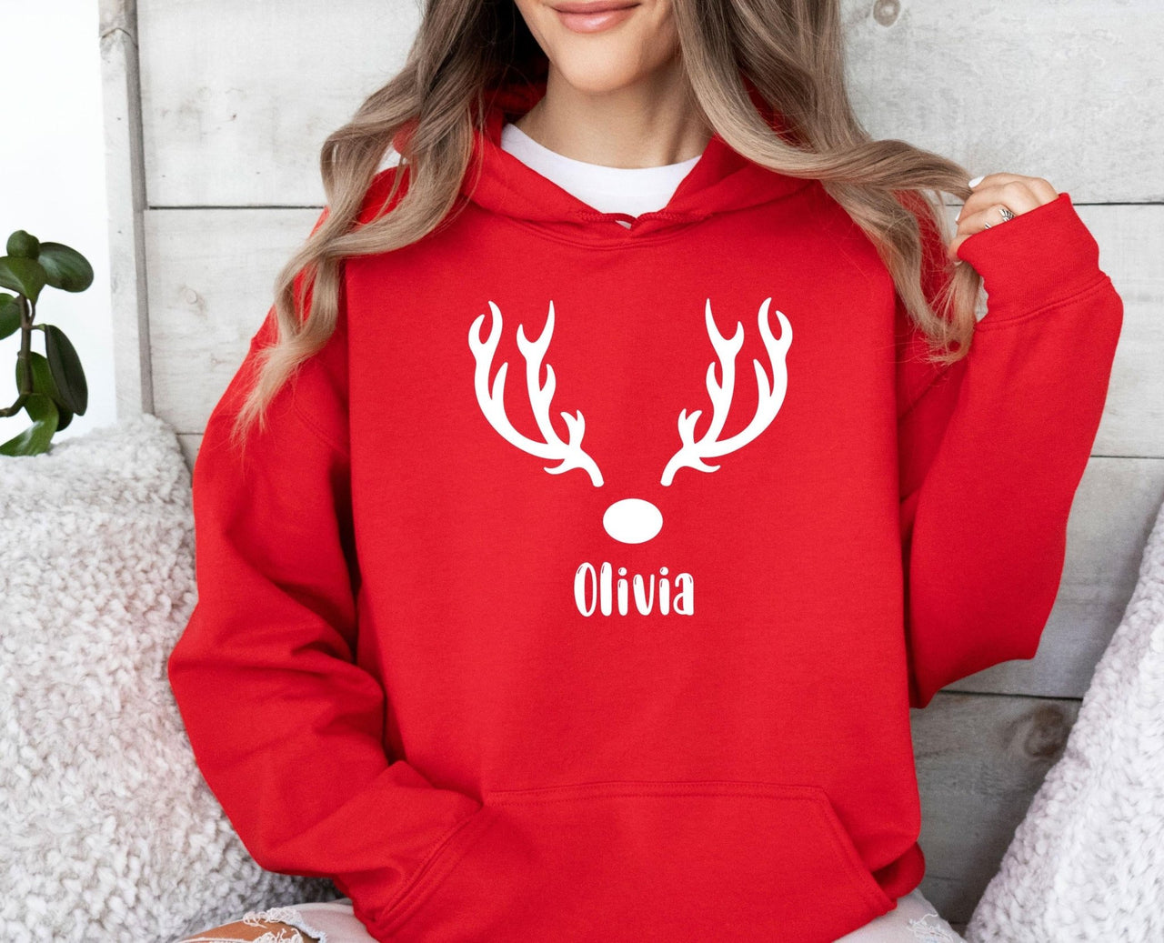 Reindeer Hoodie - lismoreboutique - Hoodie - Christmas_Hoodie