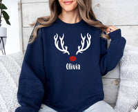 Thumbnail for Reindeer Sweatshirt - Lismore Boutique - Sweatshirt - christmas_family