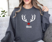 Thumbnail for Reindeer Sweatshirt - Lismore Boutique - Sweatshirt - christmas_family